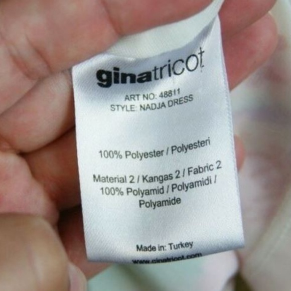 Gina Tricot Nadja Floral Dress Open Back - Picture 8 of 8